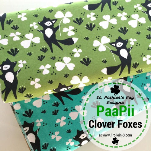 Organic Cotton Jersey - Clover Fox