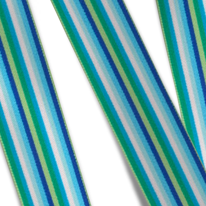 Elastic Tape - Multi Stripes - Blue