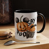 Black Accent Coffee Mug - Say Boo