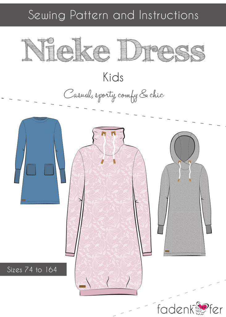 Sewing Pattern - Nieke Dress - Kids-EN