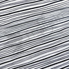 Remnant 19-inch - Organic Cotton Jersey - Wavy Stripes - Black-White
