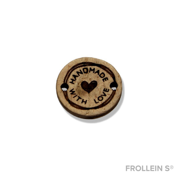 Buttons - Button - Coconut - Handmade with Love - Frollein S®