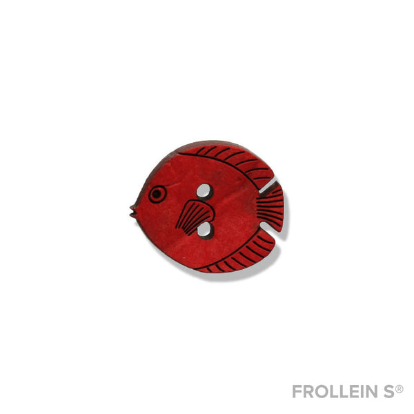 Buttons - Coconut Button - Fish - Frollein S®