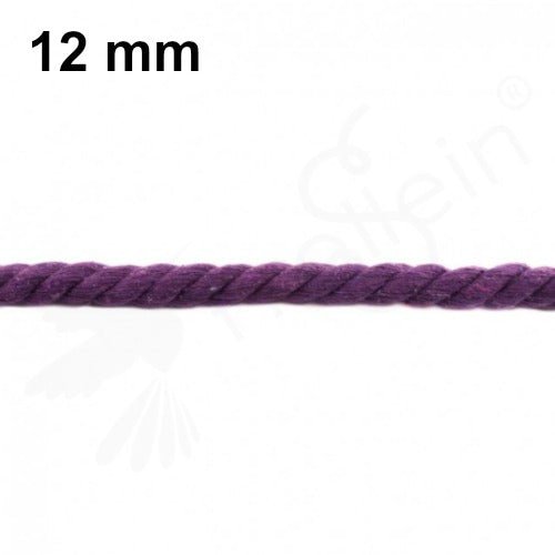 Cord String - Twisted Cord Strings - Solids - 12 mm - Frollein S®