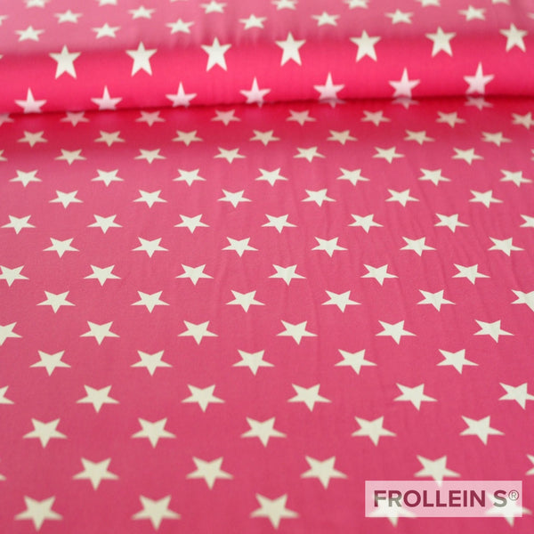 Cotton Jersey - Cotton Jersey - Big Stars - Pink - Frollein S®