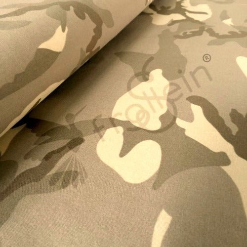 Cotton Jersey - Cotton Jersey - Camouflage - Khaki - Frollein S®