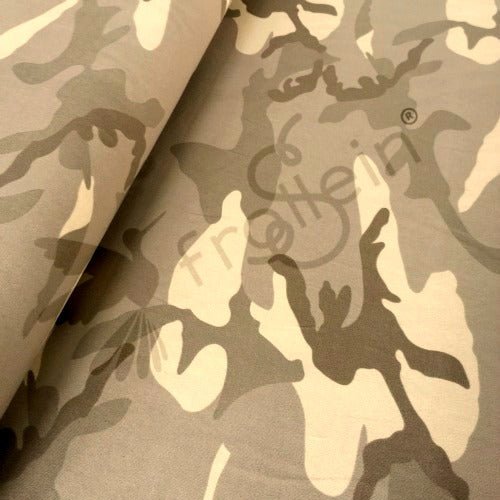 Cotton Jersey - Cotton Jersey - Camouflage - Khaki - Frollein S®