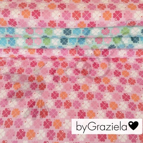 Cotton Jersey - Cotton Jersey - Clover - Pink - Frollein S®