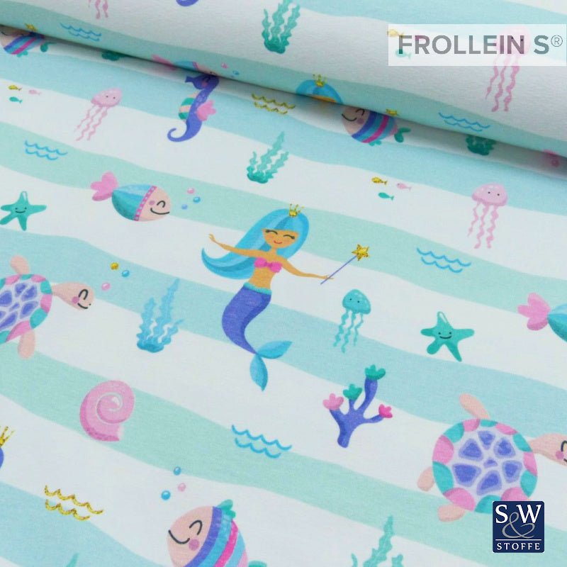 Cotton Jersey - Cotton Jersey - Cute Mermaids - Frollein S®