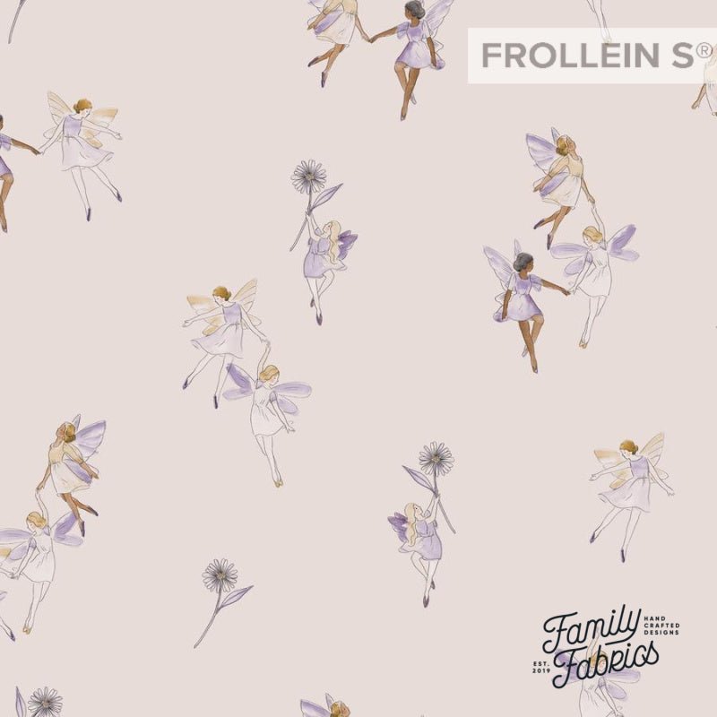 Cotton Jersey - Cotton Jersey - Fairies - Lilac - Frollein S®