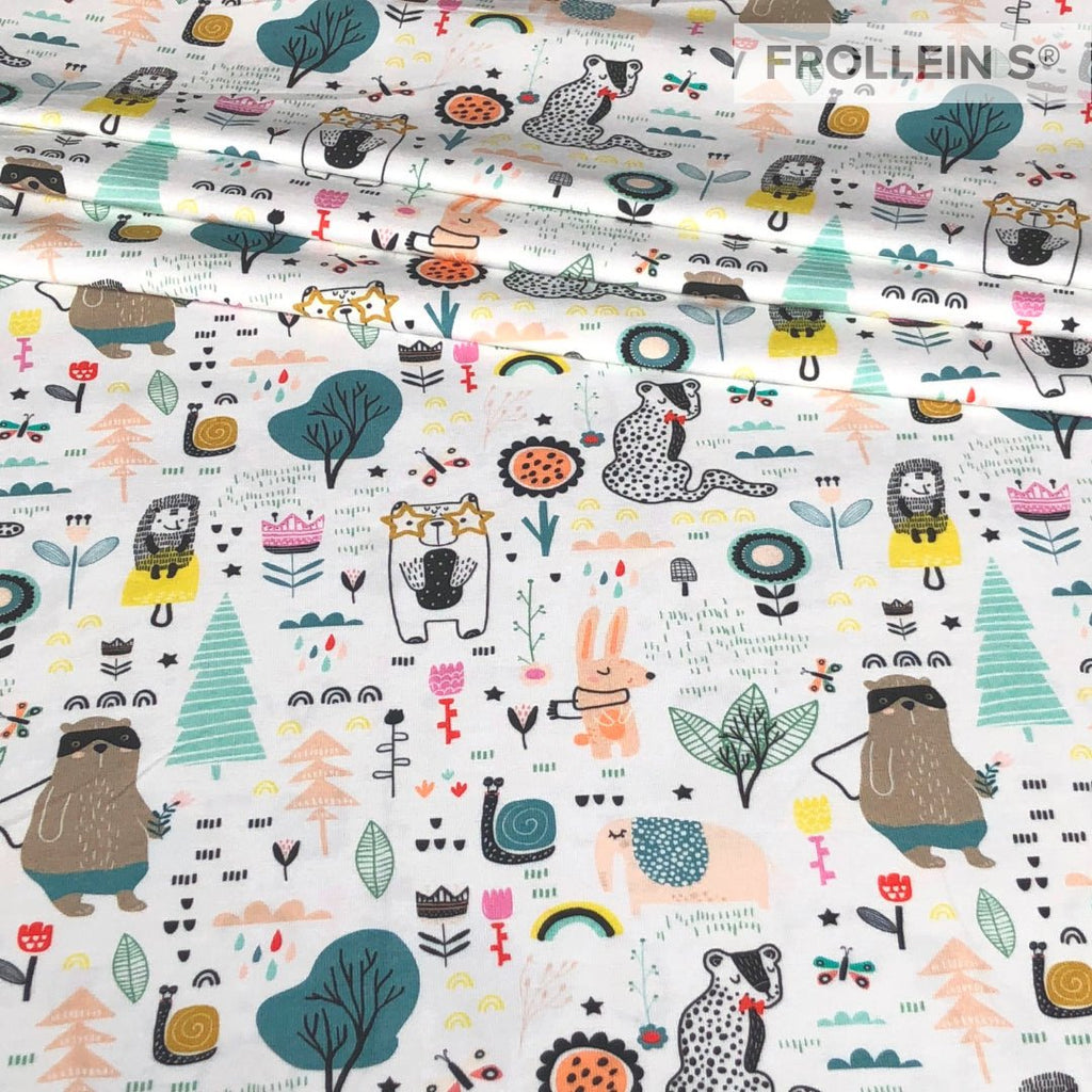 Cotton Jersey - Cotton Jersey - Forest Friends - Frollein S®