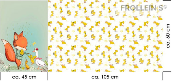 Cotton Jersey - Cotton Jersey - Fox and Ducks - Frollein S®