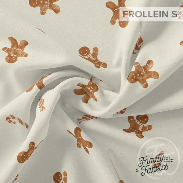 Cotton Jersey - Cotton Jersey - Gingerbread Man - Frollein S®