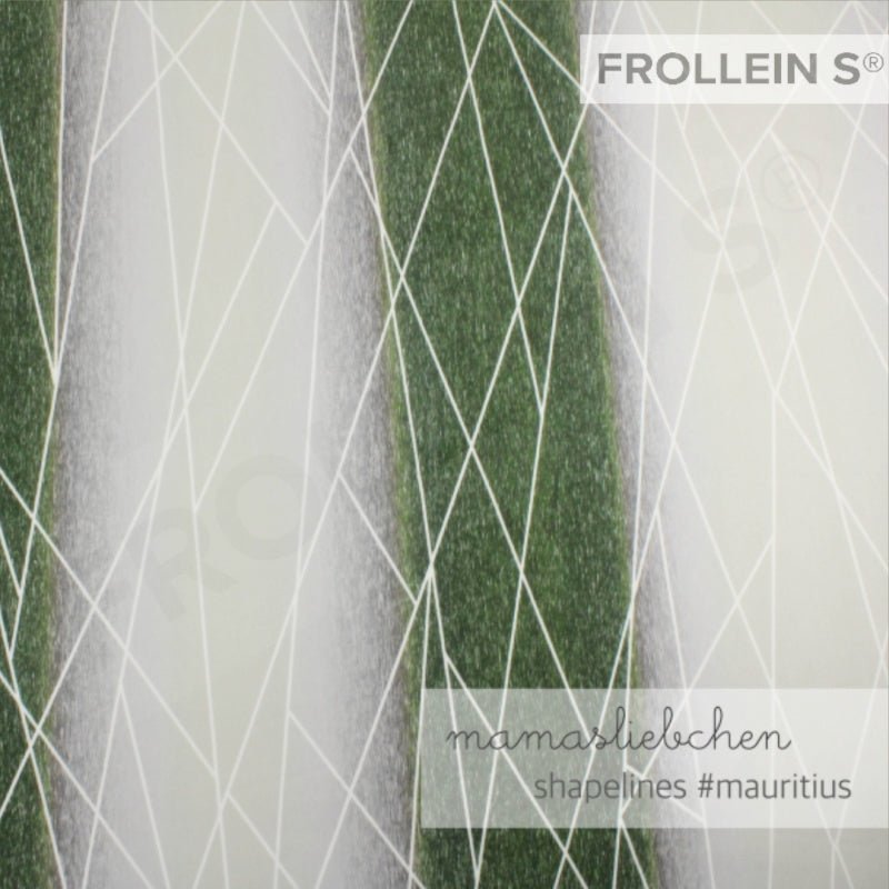 Cotton Jersey - Cotton Jersey - Gradient Shapelines - Mauritius - Frollein S®