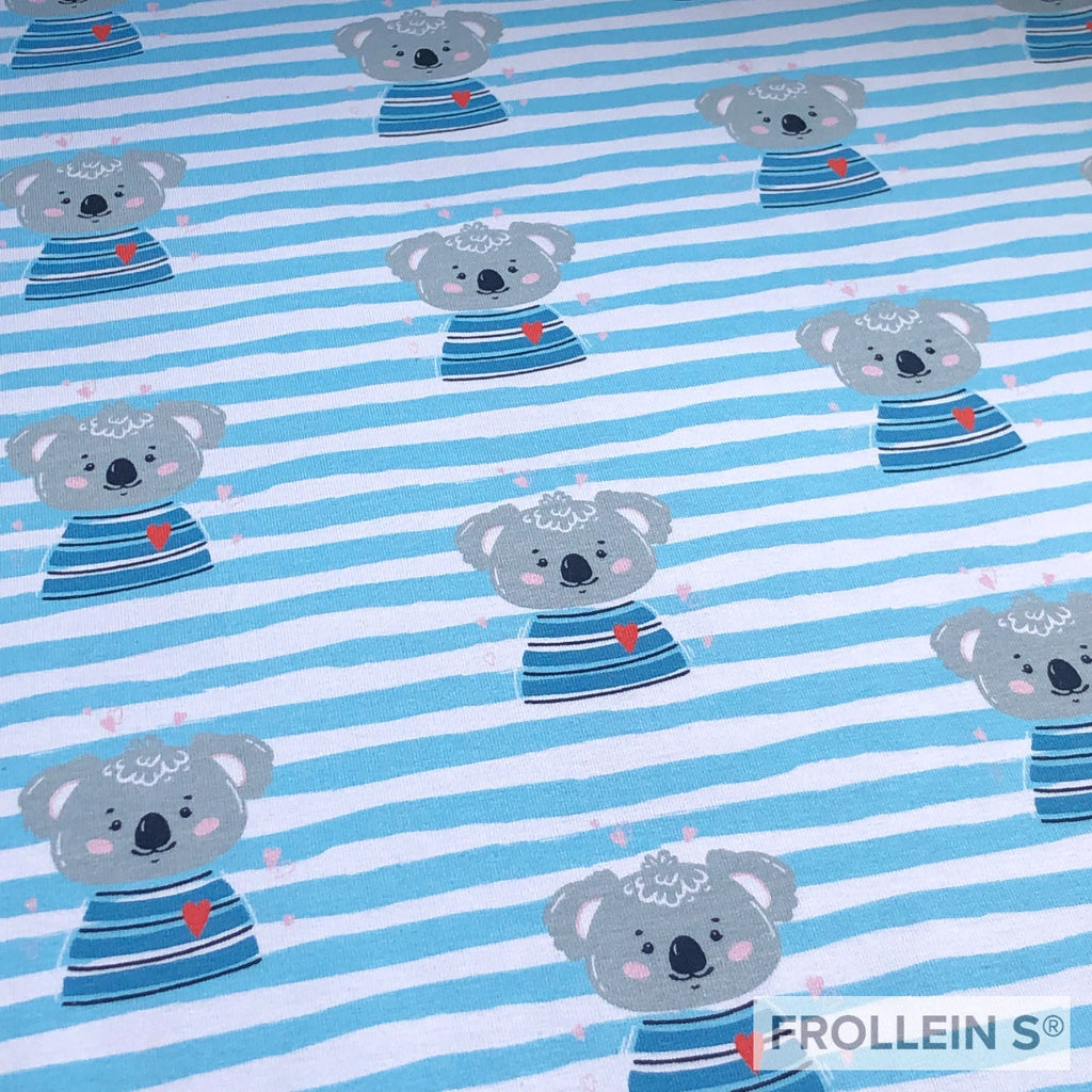 Cotton Jersey - Cotton Jersey - Koala Bear - Frollein S®