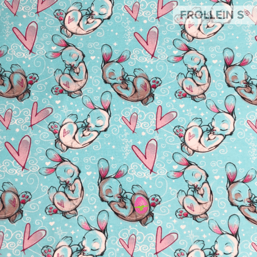 Cotton Jersey - Cotton Jersey - Little Bunny Love - Frollein S®