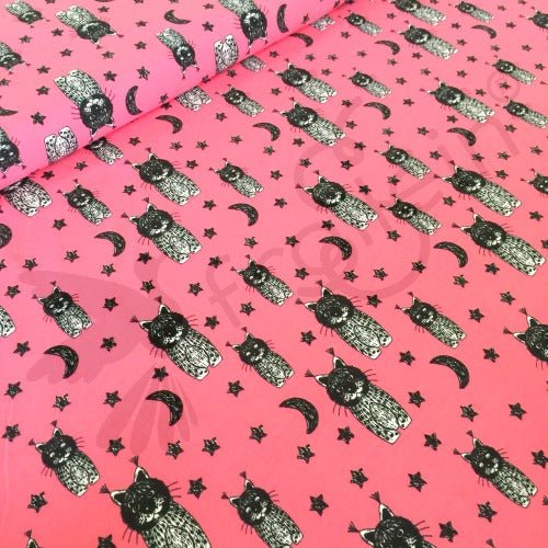 Cotton Jersey - Cotton Jersey - Lynx - Pink - Frollein S®