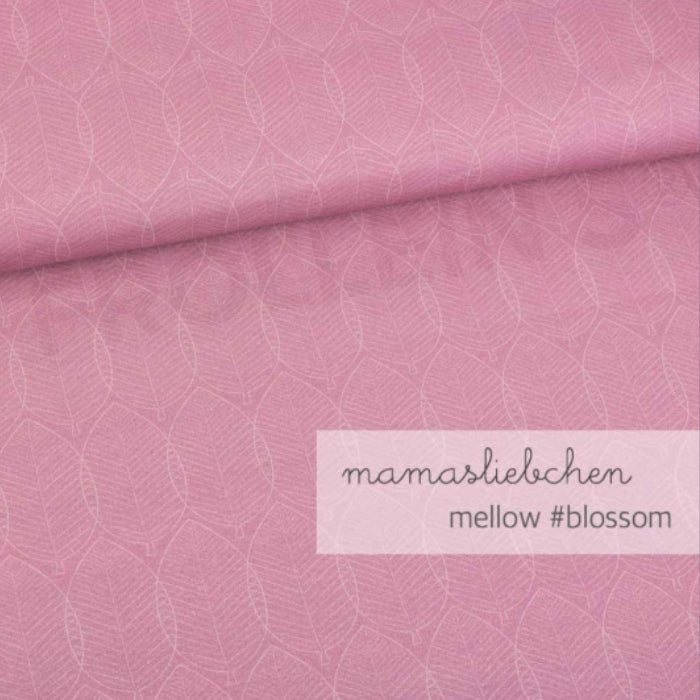 Cotton Jersey - Cotton Jersey - Mellow Leaves - Old Rose - Frollein S®