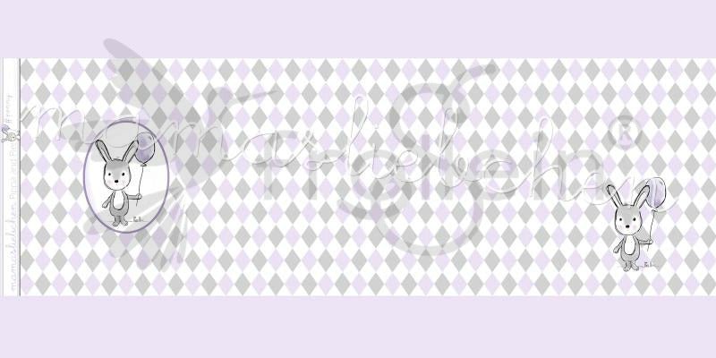 Cotton Jersey - Cotton Jersey - Penny Diamonds - Lavender - Frollein S®