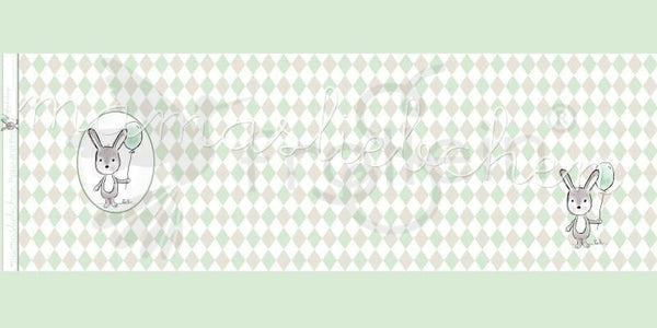 Cotton Jersey - Cotton Jersey - Philip Diamonds - Green - Frollein S®