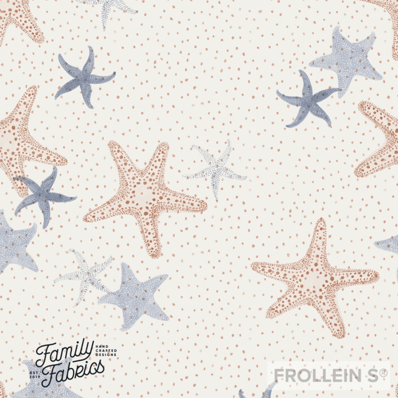 Cotton Jersey - Cotton Jersey - Sea Stars - Frollein S®