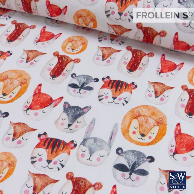 Cotton Jersey - Cotton Jersey - Sleeping Animals - Frollein S®