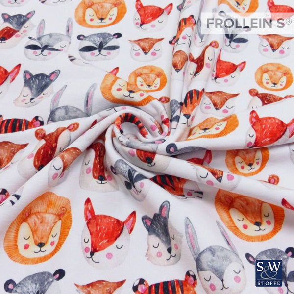 Cotton Jersey - Cotton Jersey - Sleeping Animals - Frollein S®