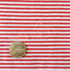 Cotton Jersey - Cotton Jersey - Stripes 3 mm - Red/White - Frollein S®