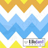 Cotton Jersey - Organic Cotton Jersey - Chevron Stripes - Frollein S®