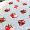 Cotton Jersey - Organic Cotton Jersey - Cool Strawberry - Frollein S®