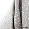 Cotton Jersey - Organic Cotton Jersey - Dotties - Stone Gray - Frollein S®