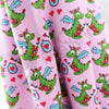 Cotton Jersey - Organic Cotton Jersey - Dragon - Girl - Pink - Frollein S®