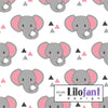 Cotton Jersey - Organic Cotton Jersey - Elephant - Frollein S®