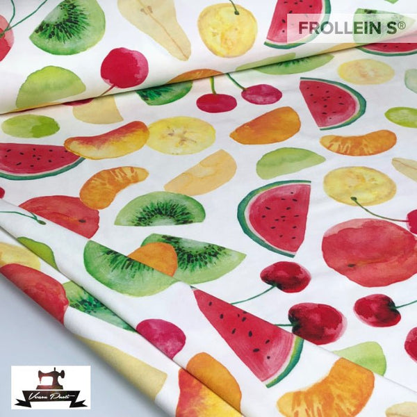 Cotton Jersey - Organic Cotton Jersey - Fruit Salad - Frollein S®