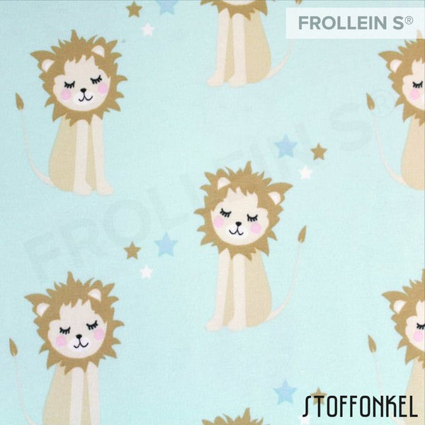 Cotton Jersey - Organic Cotton Jersey - Lion Boy - Frollein S®