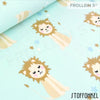 Cotton Jersey - Organic Cotton Jersey - Lion Boy - Frollein S®