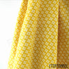 Cotton Jersey - Organic Cotton Jersey - Pinwheel - Mustard - Frollein S®