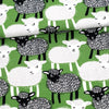 Cotton Jersey - Organic Cotton Jersey - Sheep - Green - Frollein S®