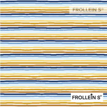 Cotton Jersey - Organic Cotton Jersey - Sunshine Stripes - Frollein S®