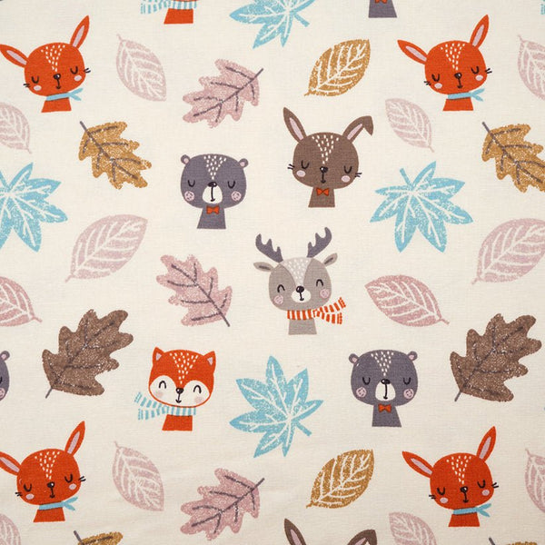 Cotton Jersey - Organic Cotton Jersey - Woodland Friends - Frollein S®