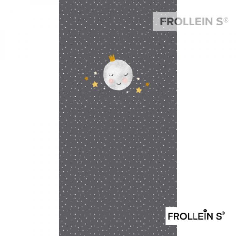 Cotton Jersey - Panel - Organic Cotton Jersey - Moon - Frollein S®