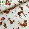 Cotton Jersey - Pre - Order Organic Cotton Jersey - Forest Animals - Frollein S®