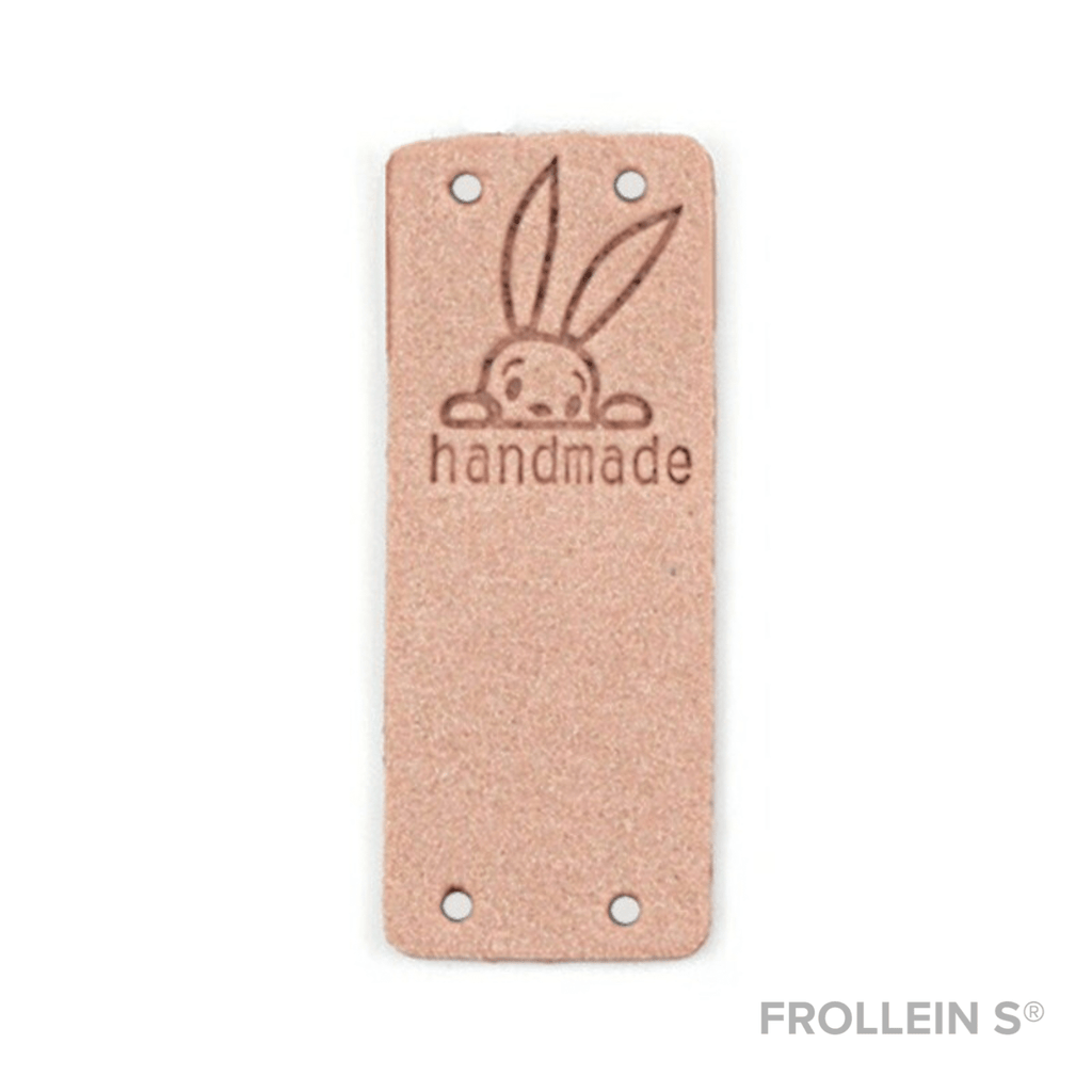 Faux Leather Label - Faux Leather Label - Bunny Handmade - Frollein S®