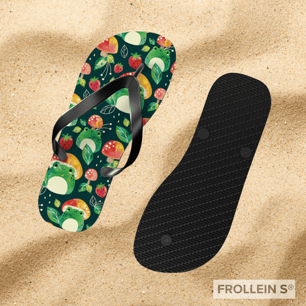 Flip Flops - Fun Summer Flip - Flops Frog and Toad Sandals - Frollein S®