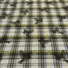 French Terry - French Terry brushed - Plaid Sparrows - Yellow - Frollein S®