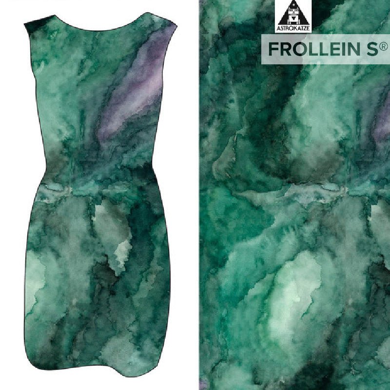 French Terry - Organic French Terry - Mystic Space - Liberty Dark Green - Frollein S®