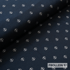 Jacquard - Organic Interlock Jacquard - Anchor - blue - Frollein S®