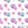 Jersey - PRE - ORDER - Checker - Fluffy Hearts - White - Frollein S®