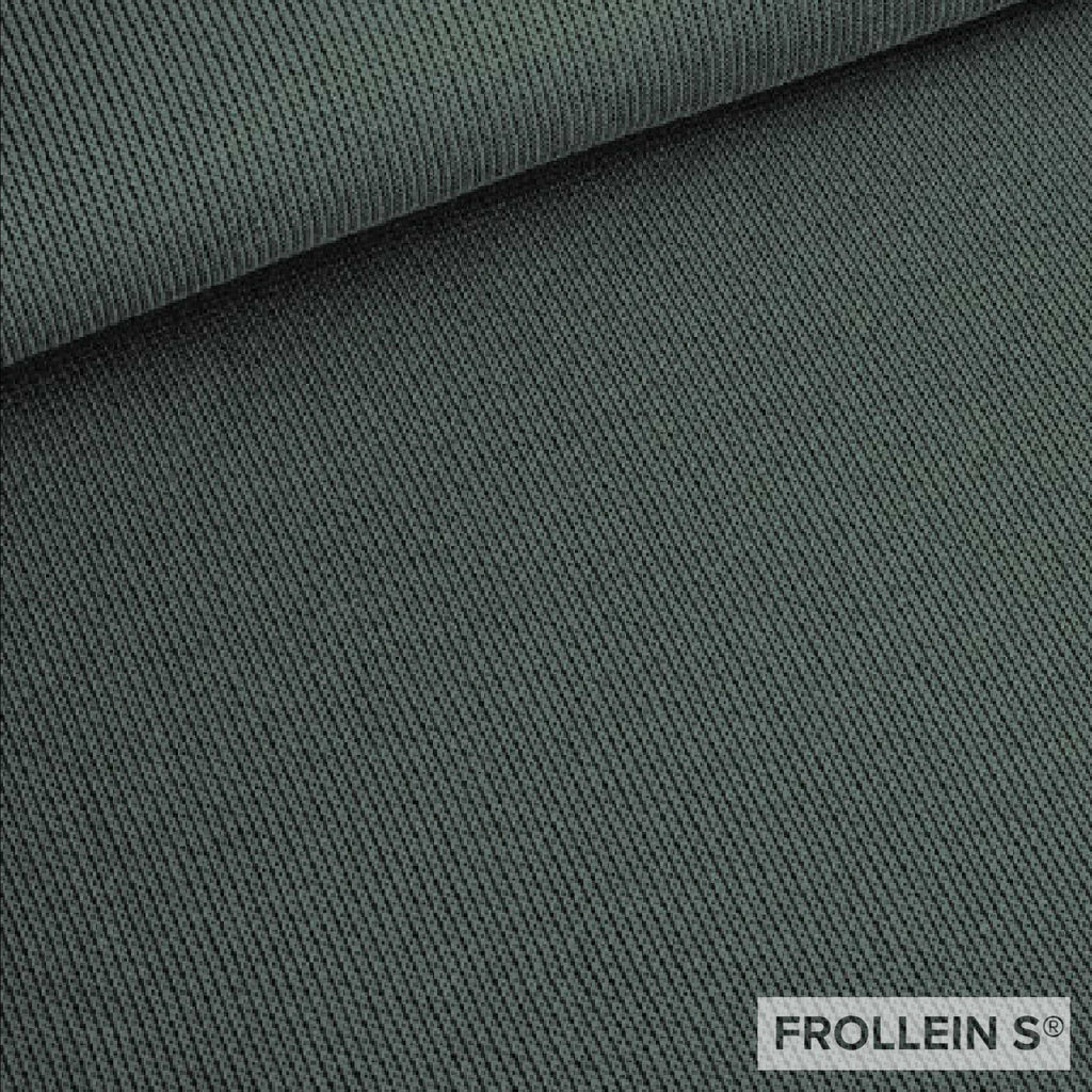 Knitted Fabric - Organic Selanik - Dark Olive - Frollein S®