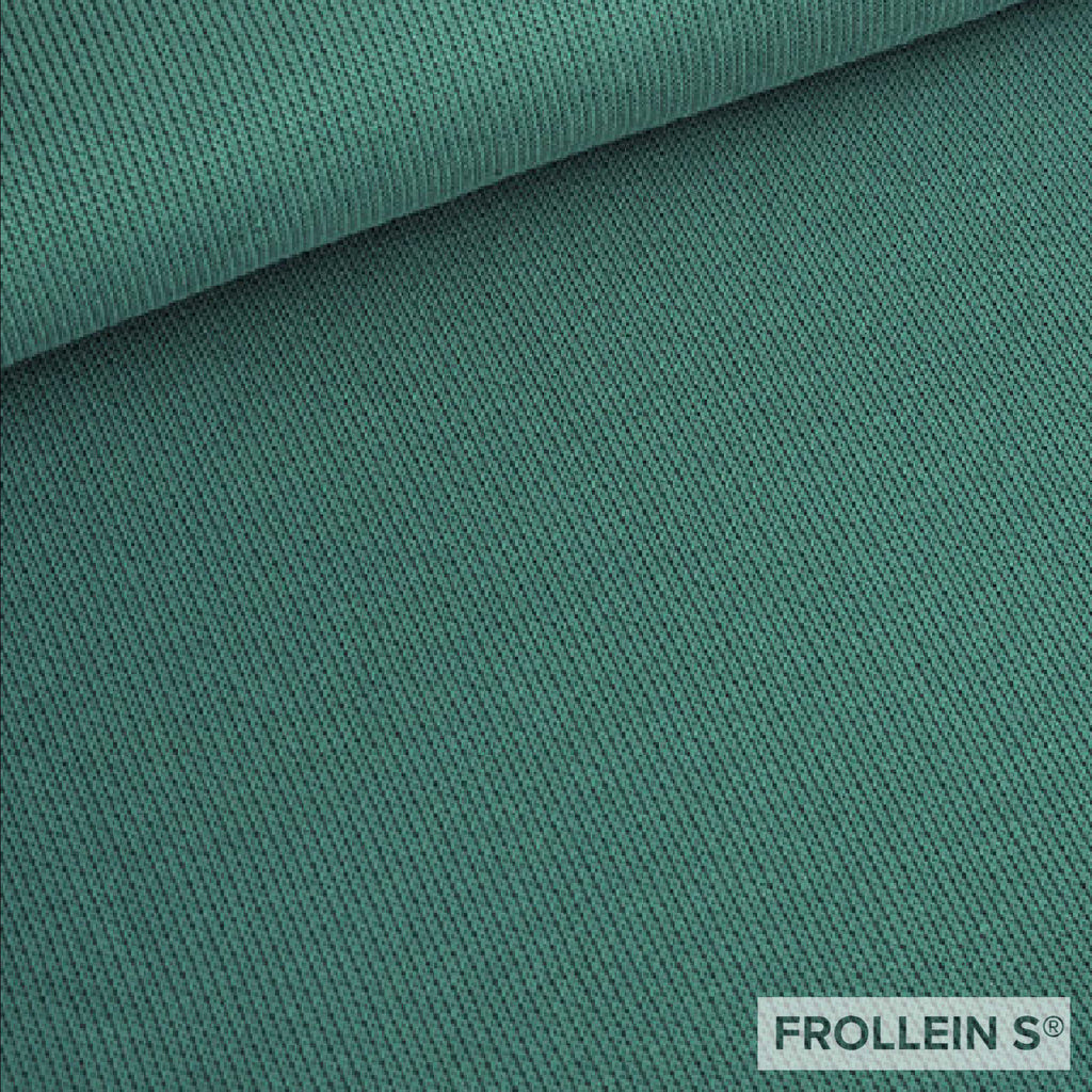 Knitted Fabric - Organic Selanik Delight - Dusty Green - Frollein S®